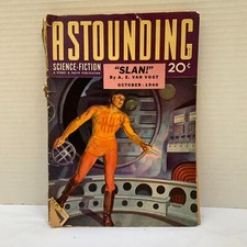 Astounding Science Fiction Magazine 1940 Day the Earth Stood Still Harry Bates picture