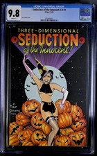 SEDUCTION OF THE INNOCENT 3-D #1 CGC 9.8 WHITE PAGES DAVE STEVENS 1985 picture