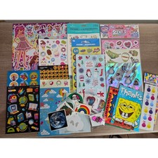 Vintage Stickers Lisa Frank Trend Mrs Grossman Hallmark Scented 90s Retro Lot 3 picture