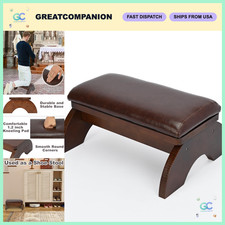Wooden Prayer Kneeler Bench - Church Kneelers for Worship, Meditation & Devotion picture