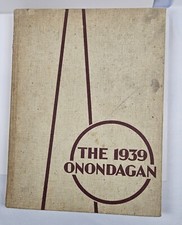 1939 Jim Konstanty Signed Syracuse University Onondagan Yearbook Phillies MLB picture