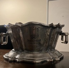 Vintage Wine Cooler BOLLINGER CHAMP 1872 Trophy for WINNERS ONLY Ice Bucket picture