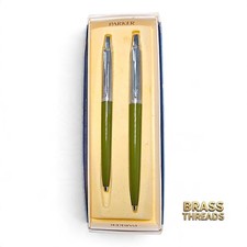 Vintage Parker Jotter Olive Regular & Mini picture