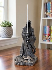 Lord of the Rings Nazgul Ringwraith Figure 26cm 10.2in Black Rider Statue Gift picture