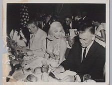 HOLLYWOOD BEAUTY MARILYN MONROE + CLARK GABLE PORTRAIT TYPE I 1961 PHOTO 420 picture