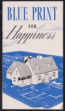 Lexington Co-operative Bank MA Blue Print for Happiness homeseekers booklet 1944 picture