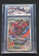 Yveltal 205/182 Paradox Rift Illustration Rare Ace 10 Gem Mint Pokemon Card picture