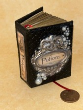 miniverse Potion Recipe Book magic Potter Handmade 2.75