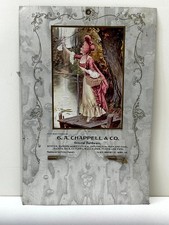 Antique G.A. Chappell & Co. Hardware Store Calendar Leon Moran Painting Gilroy picture