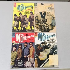 The Monkees -Lot (4) Vintage Dell 12c COMIC BOOKS picture