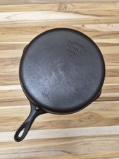 Vintage Wagner Ware Sidney -O- No. 10 Cast Iron Skillet 1060A Restored picture