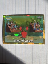 Topps 2025 Topps Chrome SpongeBob 25th Anniversary #12 Larry Refractor picture