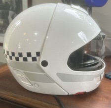 Vintage British Police Motorcycle Helmet Nolan Porsche Design picture