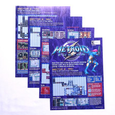 2002 Metroid Fusion Game Boy Promo Vintage Strategy Part 2 Magazine Article picture