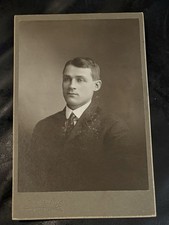 1st AL MLB Pitching Win 1901-06 Chicago White Sox Roy Patterson XRC Cabinet Card picture
