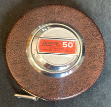 Lufkin C213D Engineers Steel Measuring Tape Measure Chrome Clad 50 FT - USA picture
