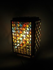 Vintage Soviet Desk Night Lamp USSR Retro Disco 1980s picture