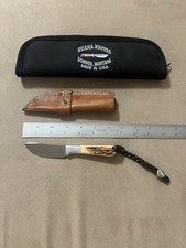 Scarce Late 80’s Ruana Model 50B Knife Works Bonner MT Ruana Knives Montana 50 B picture