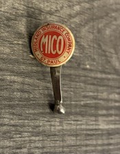 Vtg Midland Insurance Company St. Paul Pencil Clip Pin picture