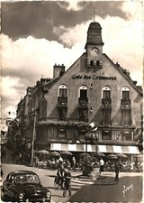 Dieppe France Café des Tribunaux Place du Puits-Salé RPPC Real Photo Postcard picture