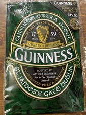 Guinness Extra Stout  Sign  Metal Tin Gifts From Ireland Guinness Shop picture