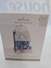 Hallmark Keepsake 2012 Deck The House Christmas Ornament Magic Light & Sound picture