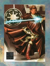 2009 Topps Star Wars Galaxy Series 4 BASE #82 SENATOR AND THE SEPARATIST KENOBI picture