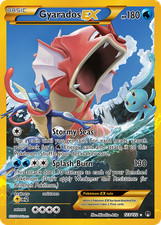 GYARADOS EX 123/122 SECRET RARE BREAKPOINT POKEMON HOLO picture