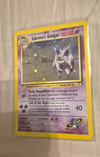 Sabrina’s Gengar 14/132 Gym Heroes Holo Rare Pokémon TCG English  SWIRL by ear ❤ picture