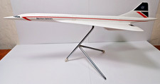 British Airways Concord Jet Contractor's Display Model Airplane 12 1/2