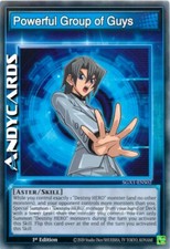 POWERFUL GROUP OF GUYS (SKILL) (SPEED DUEL) • Common • SGX1 ENS02 • 1Ed • YUGIOH picture