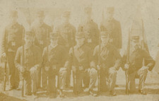 2nd Regiment Massachusetts Military Photo Men at Muster With Trapdoors picture