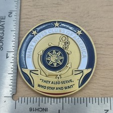 Navy Wives Clubs America Coin picture