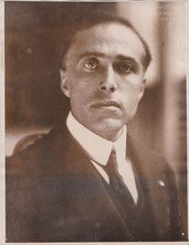 1924 Press Photo Italian Anti-Fascist Leader Giacomo Matteotti has Disappeared picture