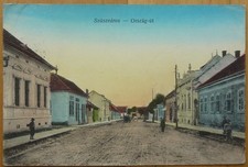 Postcard Orastie Orszag-ut 1916 Szaszvaros Broos Romania Diemrich Sibiu Cluj-Napoca picture