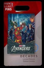100 Decades 2010s Avengers Movie Poster Iron Man Disney Pin picture
