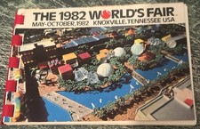 1982 World’s Fair Vintage 18 Page Mini Booklet Souvenir Knoxville Tennessee USA picture