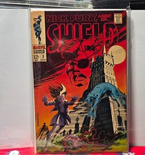 Nick Fury, Agent of S.H.I.E.L.D. #3 Silver Age Signed Steranko picture