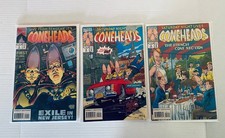 CONEHEADS #1 2 3  (MARVEL/SATURDAY NIGHT LIVE/AKROYD/01261381) FULL SET HTF picture