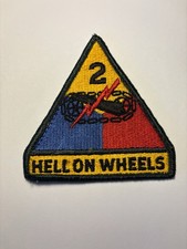 2nd Armored Division U.S. Army Shoulder Patch Insignia picture