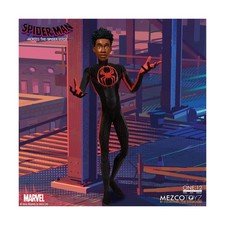 Mezco Toyz One:12 Collective Marvel Spider-Man Across the Spider-Verse Miles ... picture