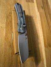 KNAFS Lander 3 DENIM Micarta Handle Drop Point S35VN picture