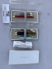 PILOT Vintage Ball pen And 2 Mechanical Pencil Set Black-red  Gold Japan picture