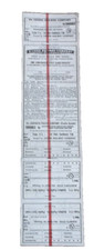 1920's UNUSED SIERRA RAILROAD SOUTHERN PACIFIC JOINT FIRST CLASS TICKET picture