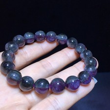 Natural, Celestial Eye Black Aurora Feather Two-Color Bracelet picture