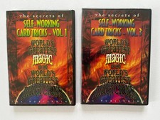 Self-Working Card Tricks Vol 1 & 3 World's Greatest Magic ~ 2 x DVD SEALED New picture