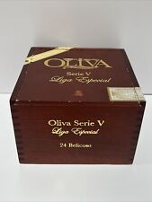 Oliva Serie V Liga Especial Brownish Red Wood Empty Cigar Box Craft/Jewelry picture