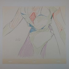 Injuu Gakuen EX La Blue Girl OVA Anime Cel Sketch Authentic Animation Art 1996 picture