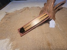 Vintage Antique STANLEY 62 Rule Folding Ruler Pre 1920 Boxwood Brass picture