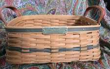 Longaberger 2002 Christmas Collection Green Traditions Basket  picture